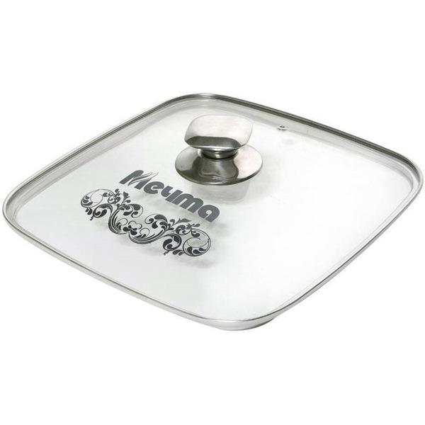 Крышка стеклянная квадратная 28см Мечта MКР28Г