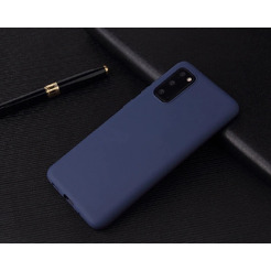 Бампер Bingo Matt TPU для SAMSUNG Galaxy A41 Синий