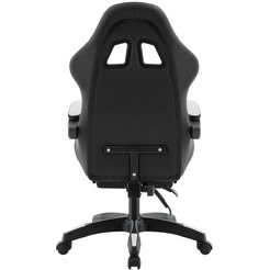 Игровое кресло Defender Runa Pro (черный/белый)