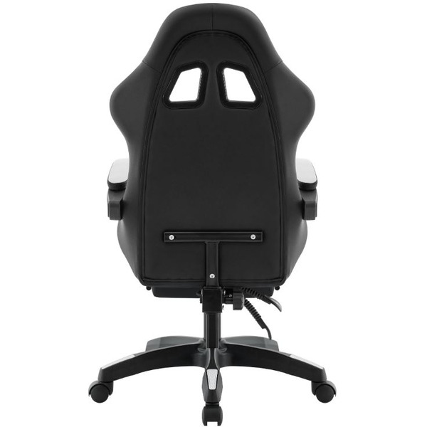 Игровое кресло Defender Runa Pro (черный/белый)