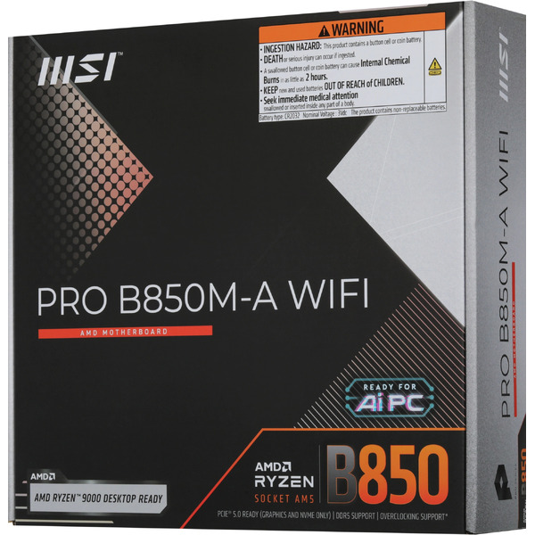 Материнская плата MSI Pro B850M-A WiFi