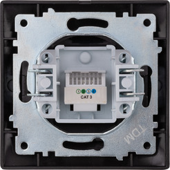 Розетка телефонная TDM Electric Лама SQ1815-0515