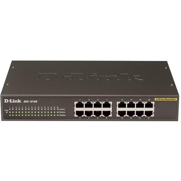 Коммутатор D-Link DES-1016D