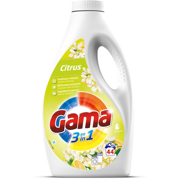Гель для стирки GAMA Citrus (44 стирки) 1,98 л