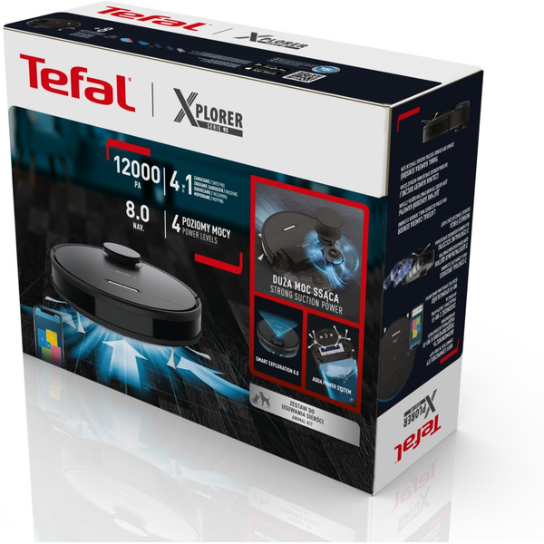Робот-пылесос TEFAL X-PLORER SERIE 95 ANIMAL RG7975WH