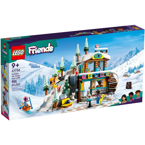 Конструктор LEGO Friends 41756 Каникулы: Лыжная трасса и кафе