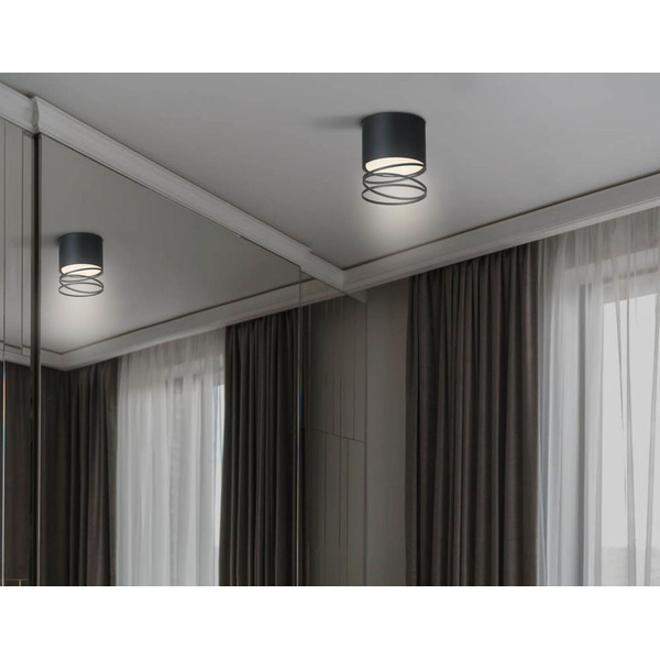 Светильник Ambrella light GX53 TN71105 BK (черный)