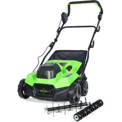 Скарификатор-аэратор Greenworks GD40SC38II 2517607 (без АКБ и ЗУ)