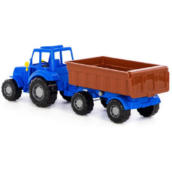 Трактор Полесье Алтай с прицепом №1 84750 (синий)