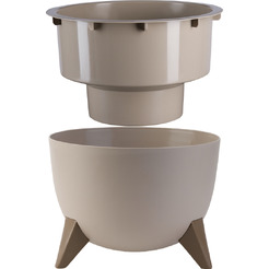 Кашпо La Decoro Грация КШ-4192 (кремовый)