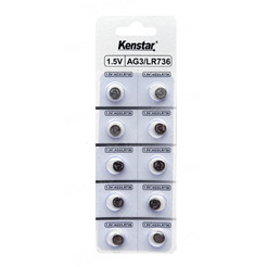 Алкалиновые батареи KENSTAR G3/LR736/LR41/392A/192, BL-10