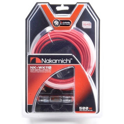 Набор проводов для подключения 2-канального усилителя 10Ga NAKAMICHI NK-WK110