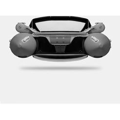 Лодка Gladiator E420X BSM4377 (светло/темно-серый)