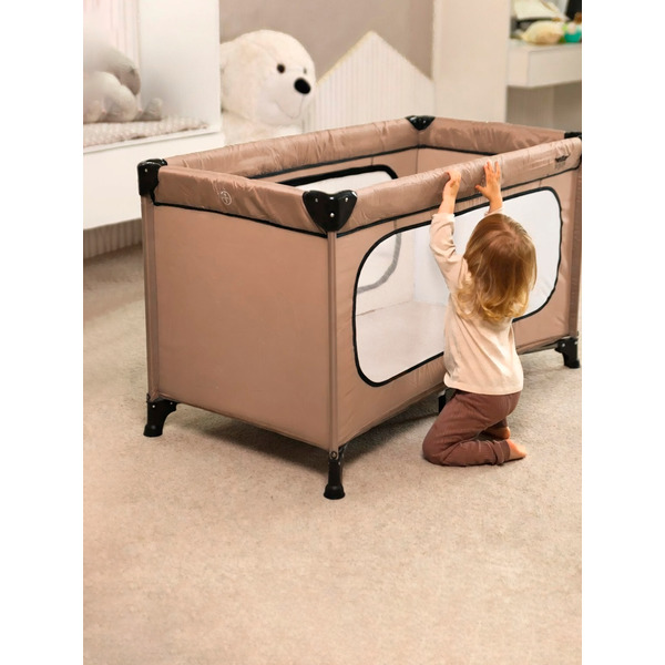 Кровать-манеж Martin Noir Favor (Eridan Вrown)