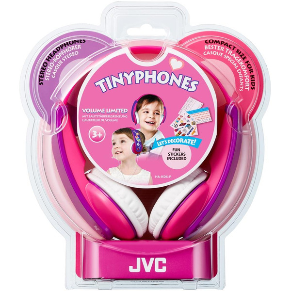 Детские наушники JVC HA-KD5-P-EF