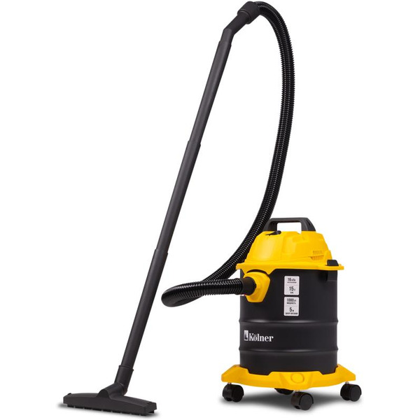 Пылесос промышленный KOLNER KVC 15L (1000Вт)