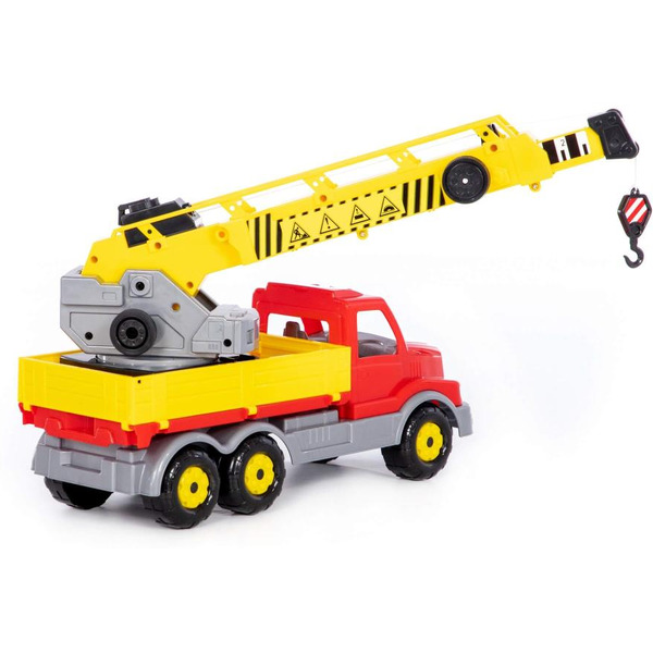 Автомобиль с краном Полесье Сталкер автомобиль-кран с поворотной платформой 56511