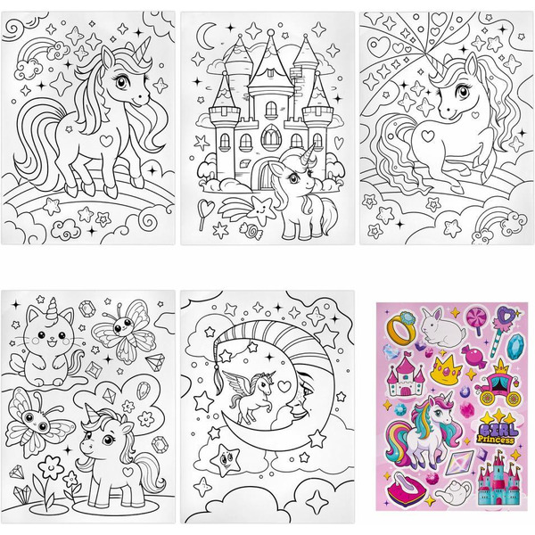 Набор ЮНОГО ХУДОЖНИКА ЮНЛАНДИЯ ЕДИНОРОГ 665670 (165 предметов)