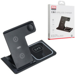 Беспроводное зарядное устройство XO WX023 (черный)
