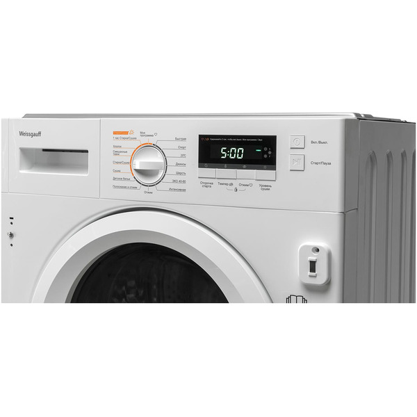 Стирально-сушильная машина WEISSGAUFF WMDI 6148D