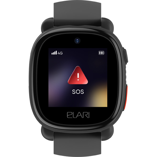 Часы-телефон Elari KidPhone 4G Lite (KP-4G L) черный