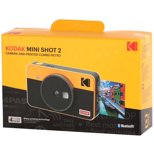Фотоаппарат Kodak Mini Shot 2 C210R (черный/желтый)