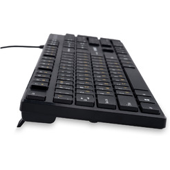 Комплект клавиатура + мышь GEMBIRD KBS-9050L черный