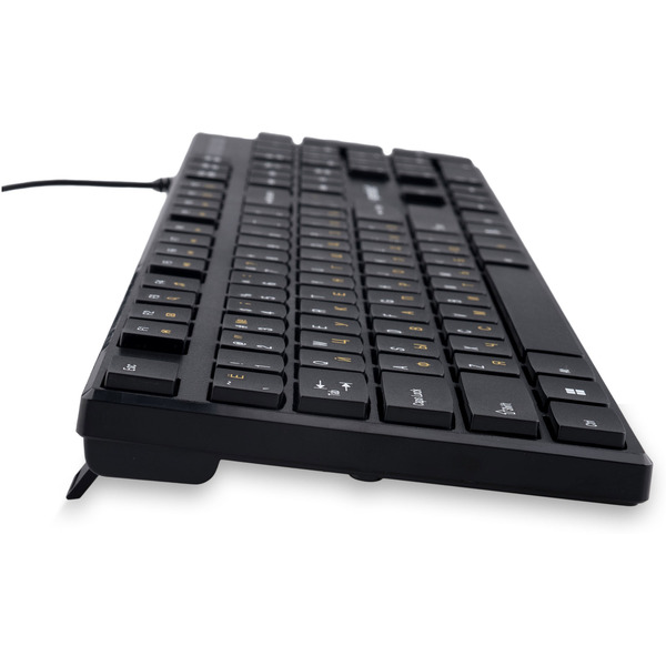 Комплект клавиатура + мышь GEMBIRD KBS-9050L черный