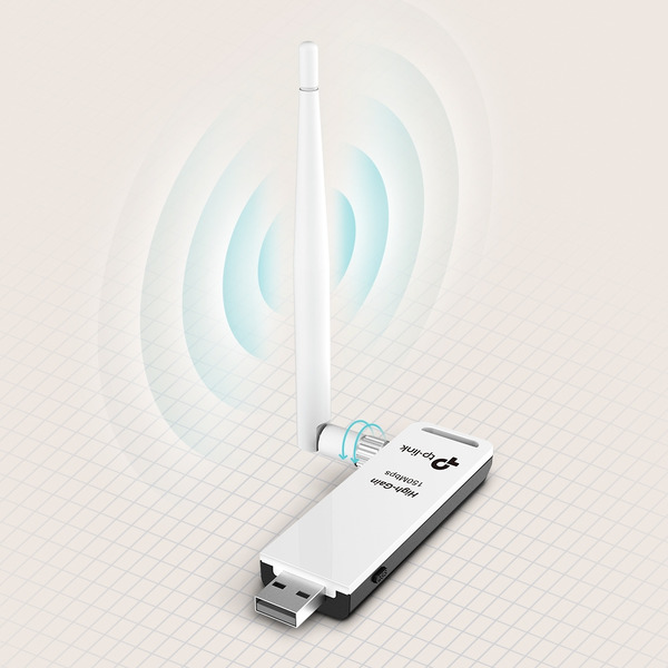 Беспроводной адаптер TP-Link TL-WN722N (V3.2)