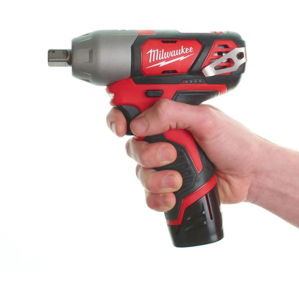 Гайковерт Milwaukee M12 M12BIW12-202C 4933447133 (с 2-мя АКБ, кейс)