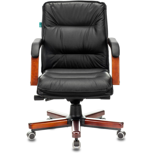 Кресло Бюрократ T-9927WALNUT-LOW (черный)