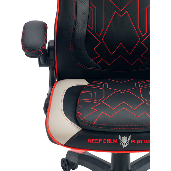 Кресло компьютерное FLOKY NEXUS Grey-Red