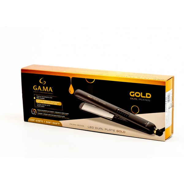 Выпрямитель для волос GA.MA CP14 LED DUAL PLATE GOLD - SY (GI2510)