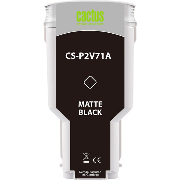 Картридж струйный Cactus CS-P2V71A №730 (черный матовый)