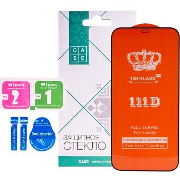 Защитное стекло Case 111D для Apple iPhone 13 Pro Max (черный)