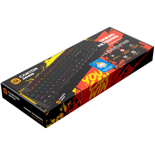 Игровая клавиатура CANYON CND-SKB6-RU