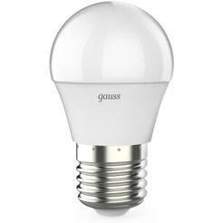 Лампа Gauss LED Globe E27 6.5W 4100K 105102207