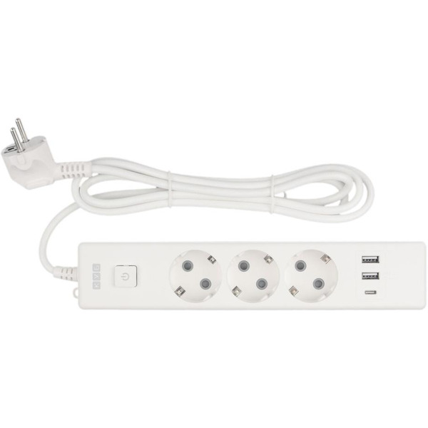 Удлинитель PowerCube PC-5-2M (белый)