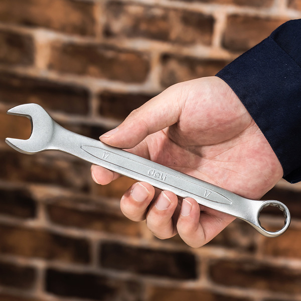 Набор ключей комбинированных Deli EDL130008A