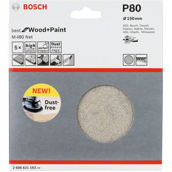 Шлифлист Bosch Best for Wood and Paint M480 2.608.621.162