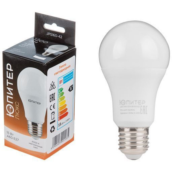 Лампа светодиодная  ЮПИТЕР JP5160-42