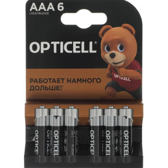 Батарейки Opticell Basic AAA 6шт