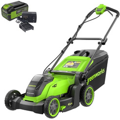 Газонокосилка Greenworks GD40LM411K4 2521007UB