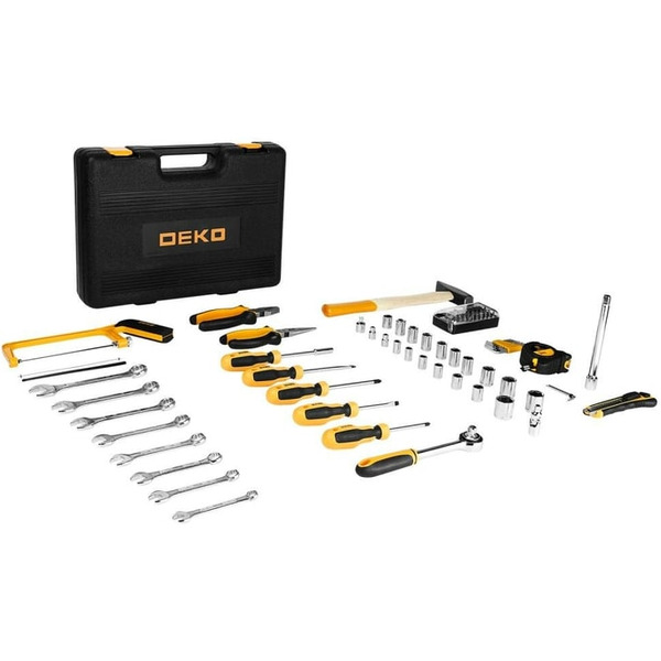 Набор инструмента для дома и авто DEKO DKMT89 (065-0737), 89 предметов