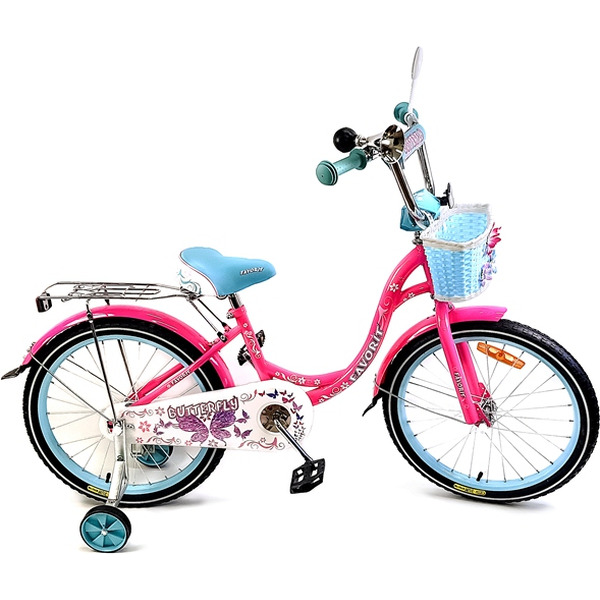 Детский велосипед Favorit Butterfly 20 (розовый/бирюзовый)