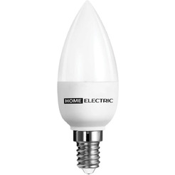 Лампа светодиодная HOME ELECTRIC C37 13W Е14 4500K