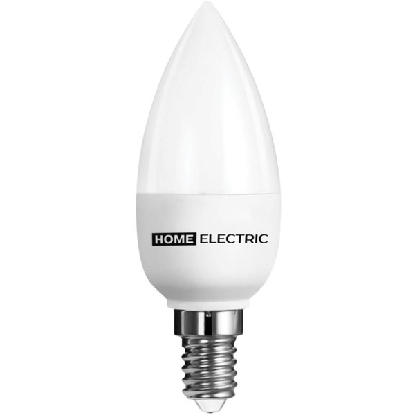 Лампа светодиодная HOME ELECTRIC C37 13W Е14 4500K