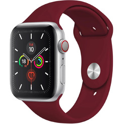 Ремешок Bingo Silicone для Apple Watch 38/40/41mm (S) бордовый