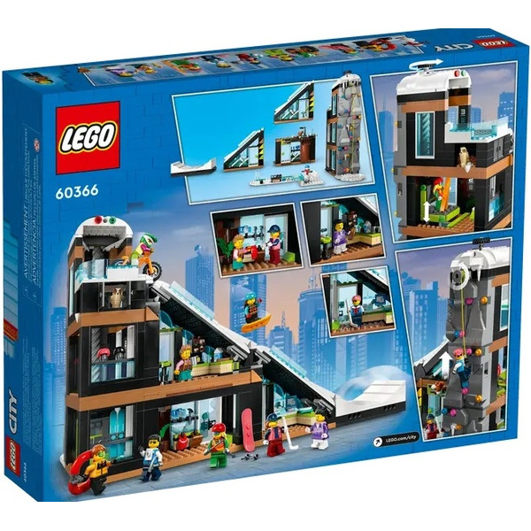 Конструктор LEGO City Горнолыжный и альпинистский центр 60366