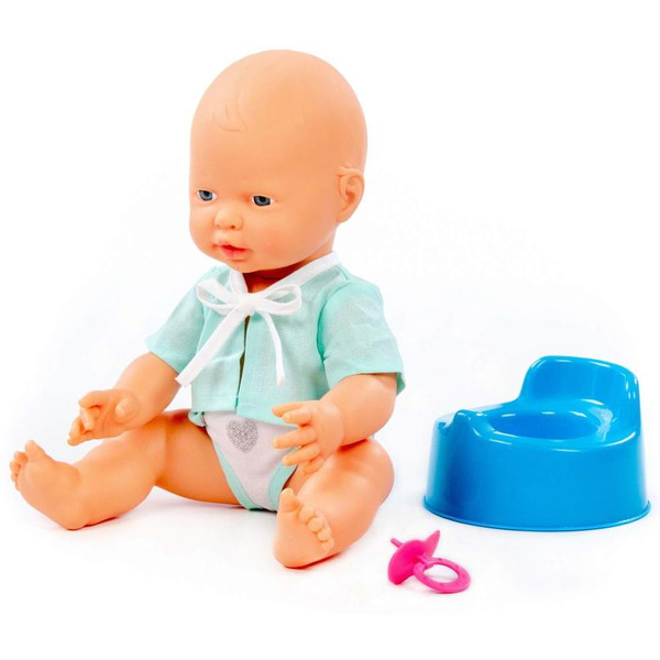 Пупс Полесье Веселый с соской и горшком 86785